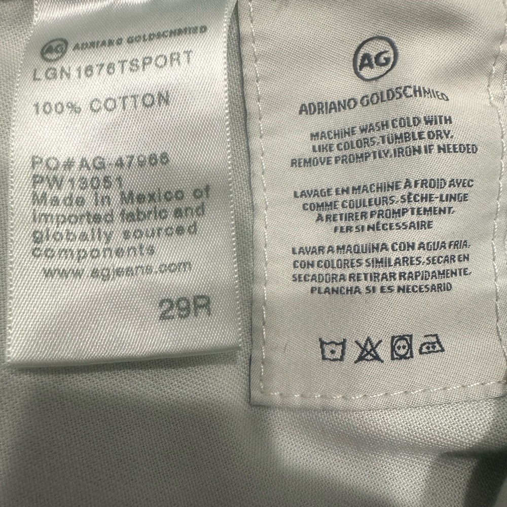 AG Jeans Phoebe Denim Jeans, Size 29 - Picture 8 of 8